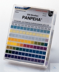 [8 208 001] UNIVERSAL AND SPECIAL INDICATOR PAPER, pH 0-14,  CASE = 200 PCS.