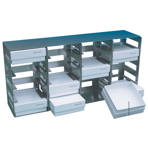 [DH.RFU50SD] Rack for cryo boxes, Sliding Drawer, for SWUF-(D) 500/700, 20 places