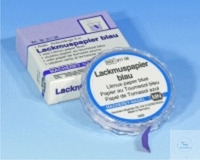[8 209 002] (8 209 002) LACKMUSPAPIER,PRÜFUNG AUF SAUER O.ALKALISCHE  REAKTION,FARBUMSCHL.V.ROT N.BLAU  BEI ÜBERGANG V.SAUER NACH ALKALISCH  PH- BEREICH 5,0 BIS 8,8  PACK = 100 STUECK
