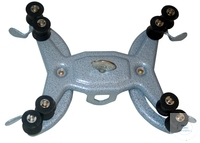 [8 425 002] BÜRETTENKLEMME, MIT ROLLHALTERUNG,   PASSEND FÜR 2 BÜRETTEN, 