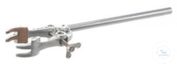 [8 430 000] Universalklemme Dreifinger, Spannweite 0-80 mm,   Finger mit Kork ausgelegt, Aluminium