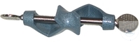[8 435 001] DOPPELMUFFEN AUS ALUMINIUM, LACKIERT   M.VERN. MESSINGSCHR. F. STÄBE 20 MM D. 