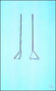 [8 486 100] (8 486 100) DRIGALSKY-SPATEL, AUS GLAS 290 x 50 MM  AUS STAB 5 MM  