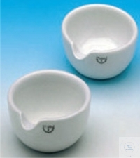 [8 512 009] Mörser, aus Porzellan, 650 ml,  mit Ausguss, Inhalt: 650 ml,  VE = 5 Stück