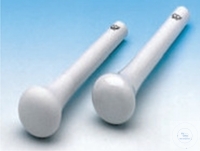 [8 513 009] Pistille, Ø 42 mm, Länge: 175 mm,  Reibfläche glasiert, aus Porzellan