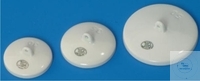 [8 518 105] DECKEL, PORZELLAN, F. SCHMELZTIEGEL   BREITE FORM, GLASIERT, DURCHM. 45 MM  