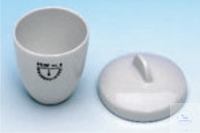[8 519 006] SCHMELZTIEGEL, PORZELLAN, 45 ML, Ø 50 MM, HÖHE 40 MM,  MITTLERE FORM, GLASIERT