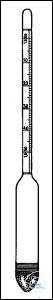 [8 556 026] DICHTE-ARAEOMETER,DIN 12791, M50-185   1,850-1,900:0,001 G/CM3, TEILUNGSL.80   MM L. 260 MM, OHNE THERMOMETER  