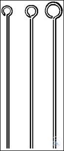 [9 318 505] IMPFÖSEN "BIOGEN",  PLATIN 0,5 MM DURCHM.  DURCHM. 5,0 MM, L. 60 MM  
