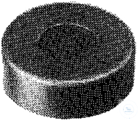 [9 356 004] ALUMINIUM CRIMP CAPS, WITH BLUE-GREY, PTFE-COATED   BUTYL-RUBBER DISC., CAP SIZE N-20, W. CENTRE HOLE,  CASE = 100 PCS