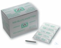 [9 900 000] BLUTLANZETTEN, ZUM EINMALGEBRAUCH,   EINZELN STERIL VERPACKT, ROSTFREIER STAHL,  PACK = 500 STUECK