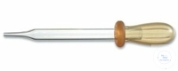 [9 900 802] TROPFPIPETTEN (AUGENTROPFER),  AUS GLAS MIT GUMMIHÜTCHEN, 80 X 7/8 MM  PACK = 100 STUECK  