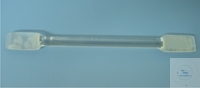 [5 558 030] (5 558 030) Doppelspatel, Gesamtlänge 165 mm, Stab-Ø 8 mm,  Blattgröße 30 x 15 mm, eckige Spatelflächen,  Boro. 3.3, hitzebeständig, autoklavierbar