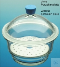 [5 650 250 PK] Desiccators NOVUS, with knobbed lid,   Ø 250 mm, borosilicate glass