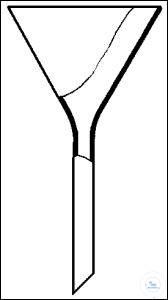 [5 770 009] Trichter, glatt, Winkel 60°,   AR-Glas, A.Ø - 80 mm, DIN 12445