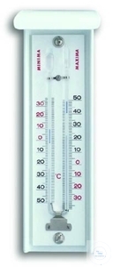 [4 970 010] Maximum-Minimum-Thermometer, mit  Magnet,-30-+50 Gradc : 1/1 Grad C,  wettergeprüft