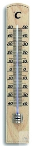 [4 970 100] (4 970 100) Wandthermometer, -40/+50 °C, unterteilt  in 1/1 °C, mit Alkoholfüllung