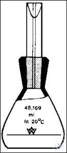 [3 902 010] Pyknometer nach Gay-Lussac, 10 ml, nach ISO 3507, justiert, ausgewogen bis zur 3.Dezimale