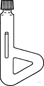 [2 691 000] (2 691 000) Schmelzpunktbestimmungsapparat, nach Thiele,  mit Schraubkappe GL 18 und Dichtung 16 x 6 mm und   Seitenröhren Kpl.