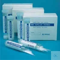 [2 702 000] (2 702 000) Schmelzpunktbestimmungsröhrchen,  60 - 80 mm lang, einseitig geschlossen,  Borosilikatglas  Pack = 100 Stück 