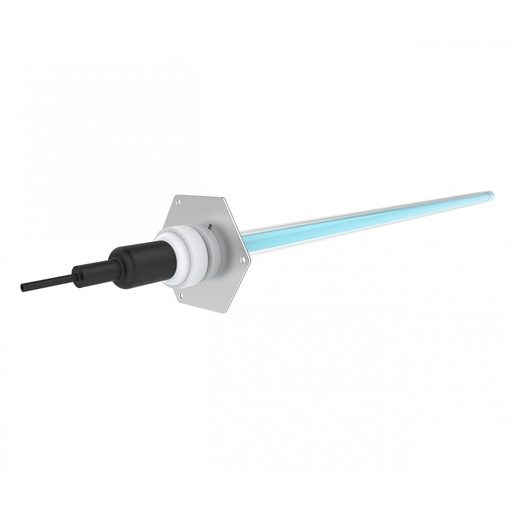 [UV-STYLO-X-16] UV-STYLO-X-16 | rod lamp with immersion tube for water tanks or other liquid containers, 16W - length UV light = 272mm (QS lamp)