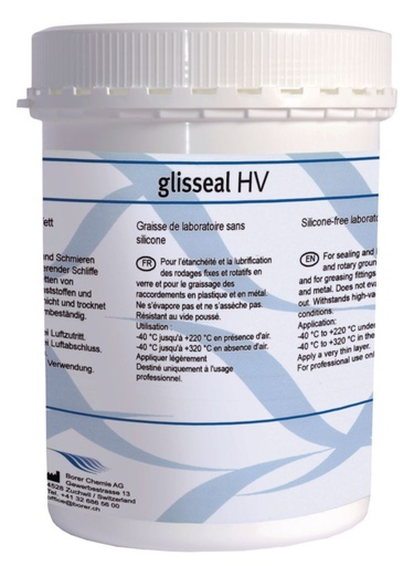 [291-1112] Glisseal® HV, Schliff-, Hahn- und Gerätefett, silikonfrei, Hochvakuum-Qualität