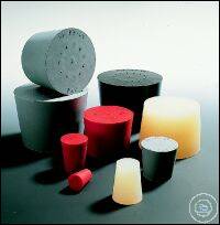 [9 303 009 1B mit Bohrung 10mm] (9 303 009 1B) RUBBER STOPPERS SOLID with 10mm hole