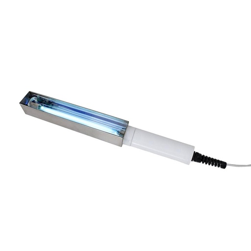 [UV-PIPE-NX-11] UV-C Stablampe mit S.S.-Gehäuse - 11W - UV-LIGHT 235MM Länge (IP 65)