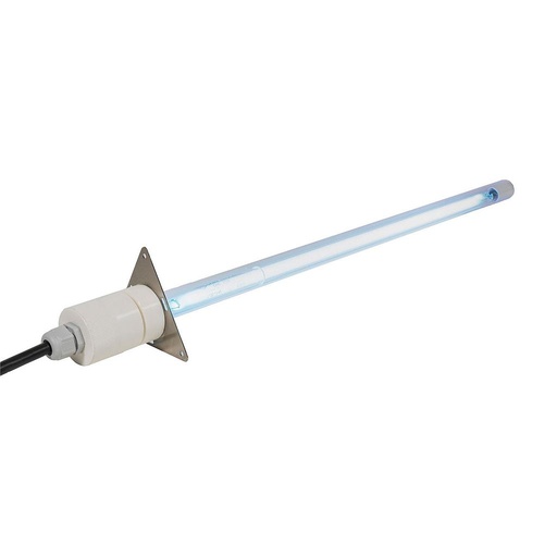[UV-STYLO-F-11] UV-STYLO-F-11 UV-C device with stainless steel fixing flange - length: 229mm - 11W - (IP68)