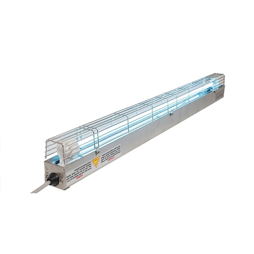 [UVSTCK150NXSCR] UV-STICK-150H-NX-SCR UV-C-Gerät zur Luft- und Oberflächenentkeimung, eingebaut in Edelstahl mit seriellem Anschluss | 150W - 1646 x 65 x 96mm - IP55