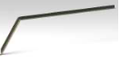 [VSER-ST-304] Vertical frame portion, front stainless steel AISI 304