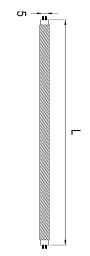 [CHS-16W] Keimtötende Lampe 16W - G5 - (T5 x 288mm)