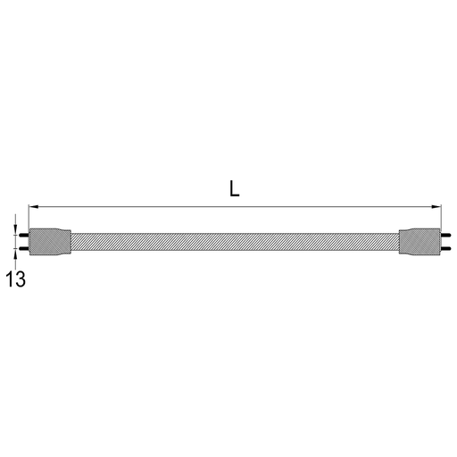 [GH 25W] Keimtötende Lampe 25W - G13 - (T5 x 436mm) - LP