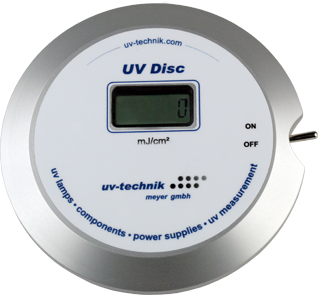 [A003729] UV-Disc | Integrator with integrated heat shield for measuring the UV radiation dose