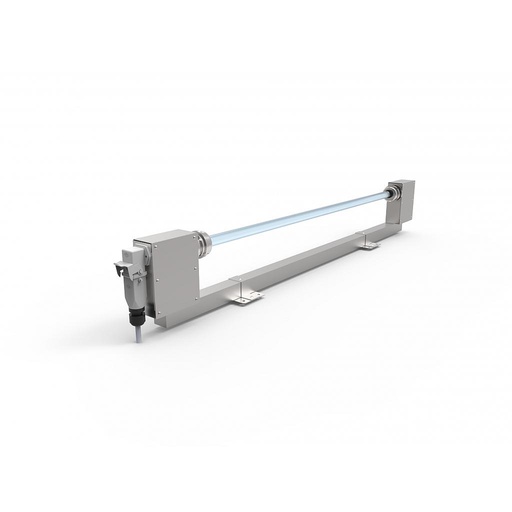 [UV-SMELL-A-172-Oz] UV-SMELL-A-172-Oz | UV-C device, stainless steele body with amalgam lamps, 172W + OZONE