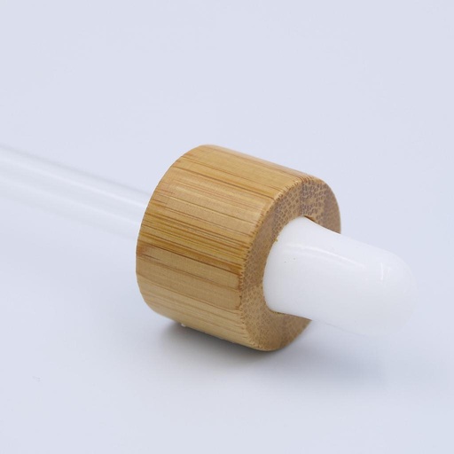 [BAMBOO10-400] 58mm Tropfpipette Bambus für 10ml Flasche
