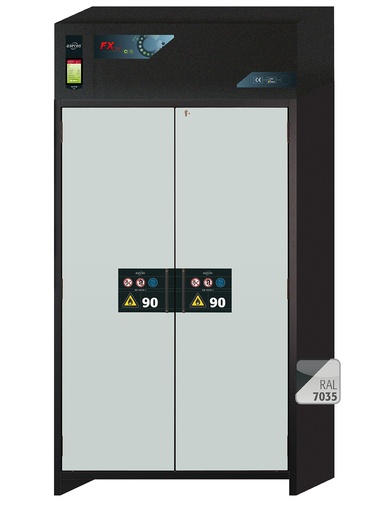 [33286 - FX90.229.120.MV] asecos asecos type 90 recirculating air filter cabinet, tall cabinet with hinged doors