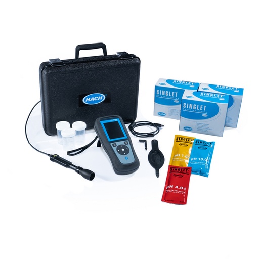 [LEV015.98.11102] HQ1110 Portable Dedicated pH/ORP/mV Meter with Gel pH Electrode, 1 m Cable