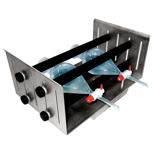 [DH.WSO504130] Platform for separatory funnels SP130, 366 x 351 x 175 mm, for orbital shaker SHO/SHR-1D
