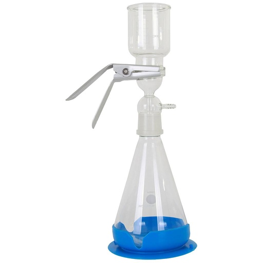 [00829 167200-03] Glass filtrations set filterholder VF3 Ø47mm, 300ml with receiver flask 1'000ml