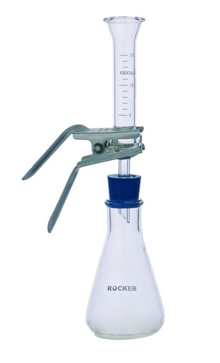 [00829 167200-05] Mikroanalyse-Set Filterhalter VF5 aus Glas, Ø25mm, 15ml mit Auffangkolben 125ml