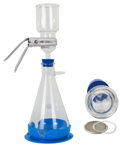 [00829 167200-07] Glass filtrations set VF7, Ø47mm, 300ml with receiver flask 1'000ml