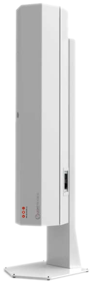 [UV-FAN-XS-ST] UV-FAN | Professioneller belüfteter UV-C-Luftreiniger hohe Leistung mit TIOX® Filterkatalysator | 70m³/h weiss - 60W mit Ständer