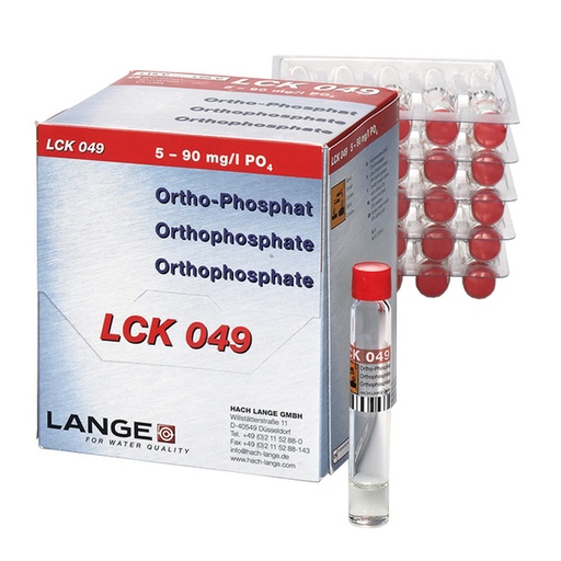 [LCK049] Hach LCK049 Orthophosphate cuvette test 1.6-30 mg/L PO4-P
