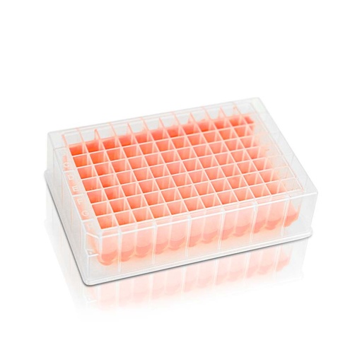 [PK00163 Karton] 1.6mL Deep Well Plate' 96-Well' Square Well' U Bottom' Non-Sterile5Stück/Beutel' 10Beutel/Karton