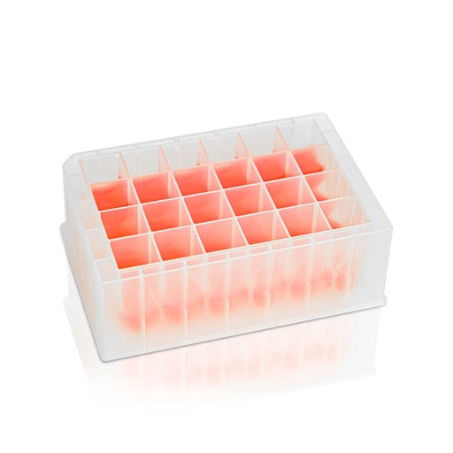 [PK00171 Karton] 10 ml Deep Well Plate‚ 24-Well‚ Square Well‚ V Bottom‚ Non-Sterile
5pieces/bag‚ 10bags/carton