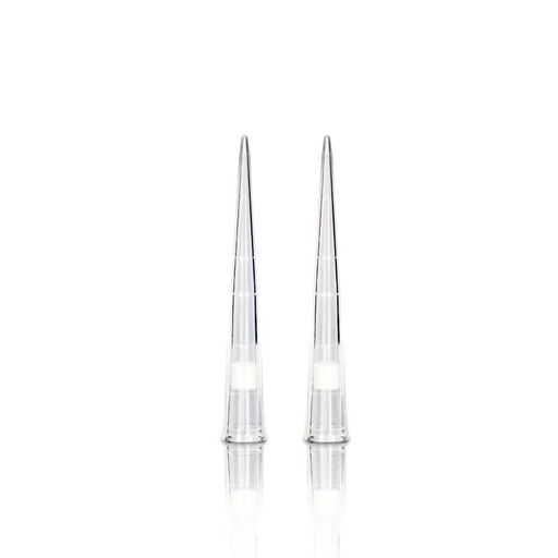 [PK00061 Karton] Pipettenspitzen 200 μL, Filter, klar, lose, unsteril, 1000 Stück/Beutel, 20 Beutel/Karton