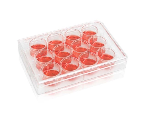 [PK00255 Karton] 12-Well Cell Culture Plate‚ Clear‚ Flat Bottom‚ Tissue Culture (TC) Treated‚ Plastic/Paper Indi vidual Packing‚ Sterile
1piece/pack‚ 50packs/carton