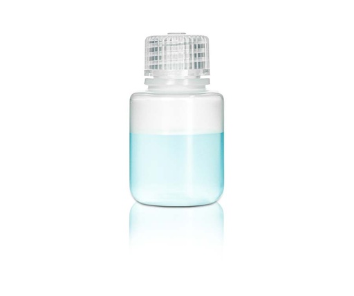 [PK00450 Karton] 30 ml PP Reagent Bottle and Cap‚ Narrow Mo uth‚ Translucent‚ Non-Sterile
100pieces/bag‚ 10bags/carton