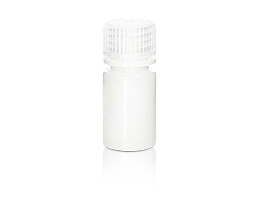[PK00349 Karton] 15mL HDPE Reagenzienflasche und Deckel' Enge Öffnung' Natürlich' Nicht steril100Stück/Beutel' 10Beutel/Karton